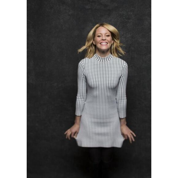 Ralph Lauren Collection Purple Label Mini Dress Long Sleeve Mock Neck Runway S - Picture 4 of 15